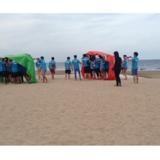 ที่พักสัมมนา ชะอำ - โรงแรมลองบีช ชะอำ - กิจกรรม Team Building ริมหาด